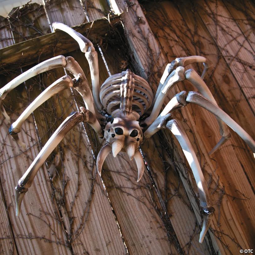 Giant Spider Skeleton Halloween Decoration