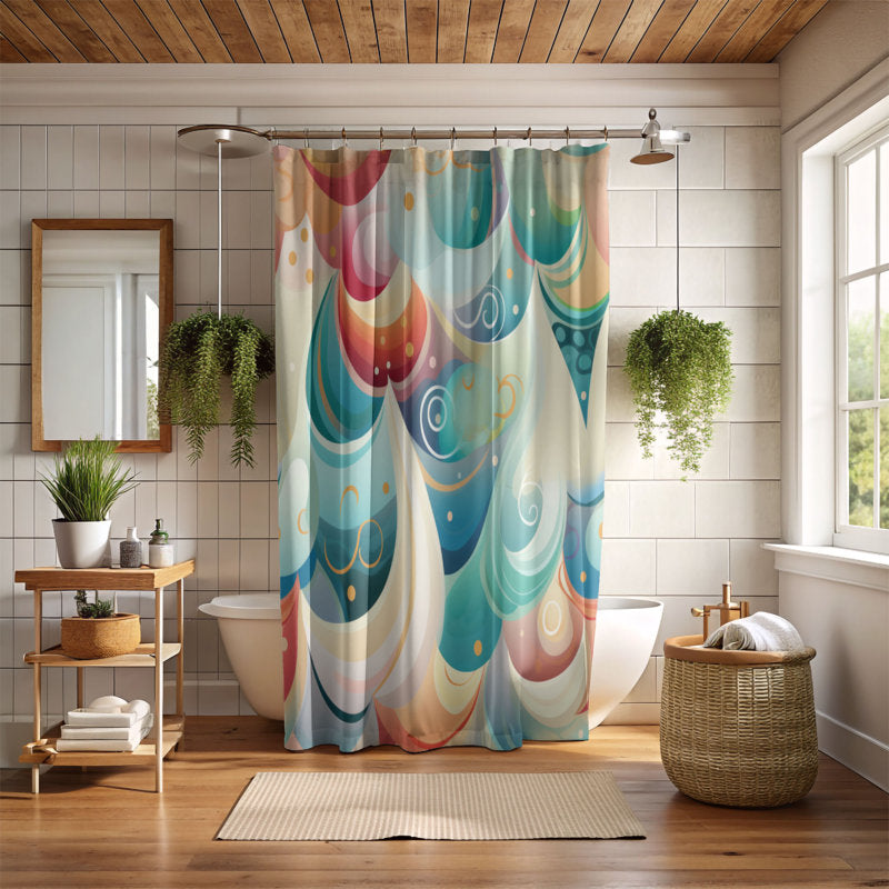 Glowing Pine - Premium Shower Curtain