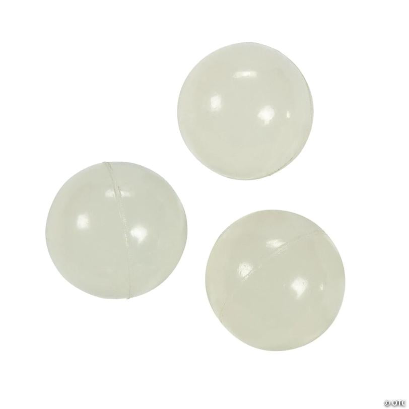 Glow-in-the-Dark Bouncy Balls - 12 Pc.