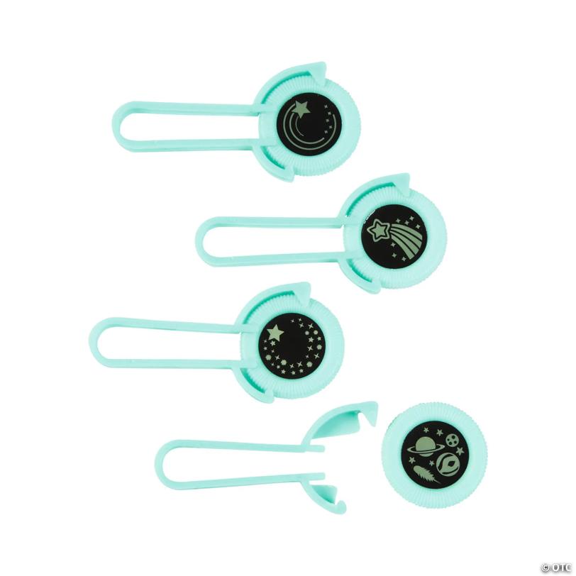 Glow-in-the-Dark Shooting Star Disc Shooters - 24 Pc.