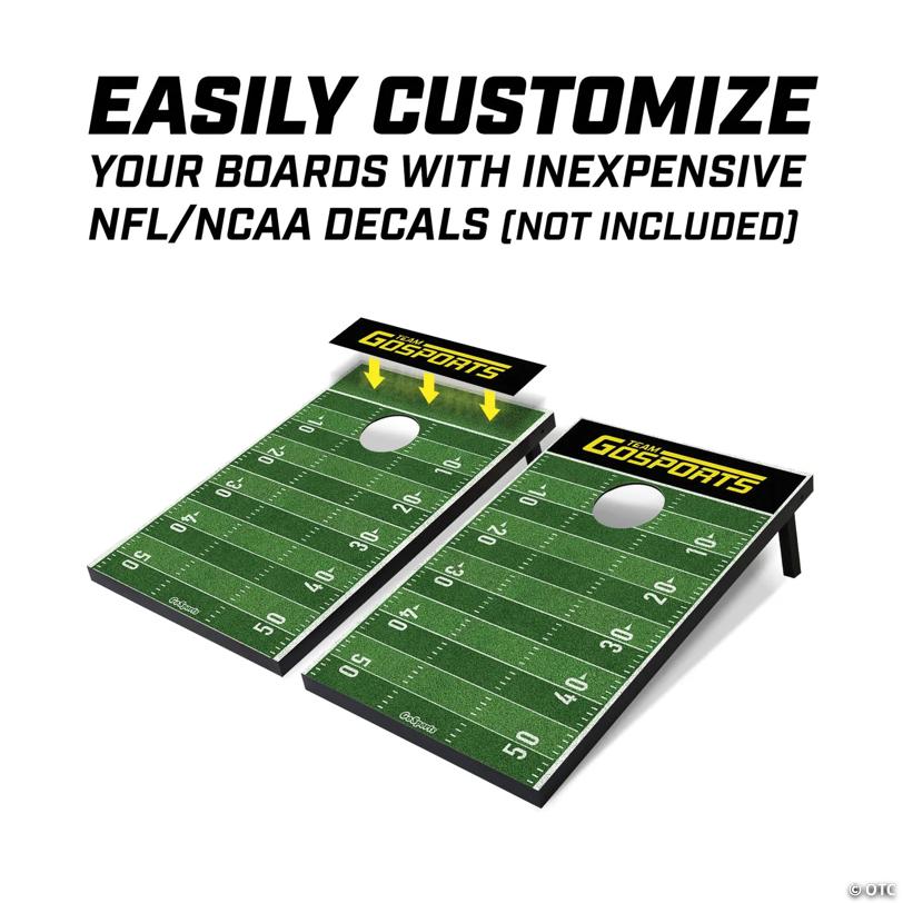 GoSports Football Cornhole Set