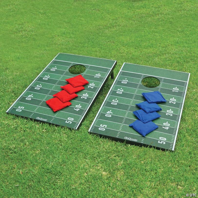 GoSports Football Cornhole Set