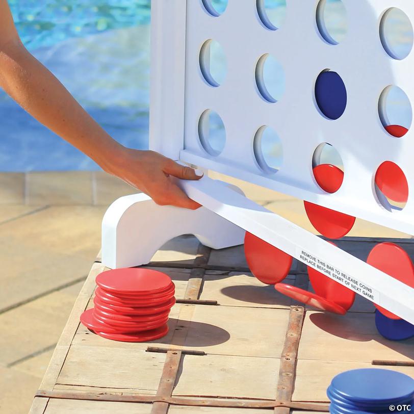 GoSports Giant 4 in a Row Game with Carrying Case - 3'