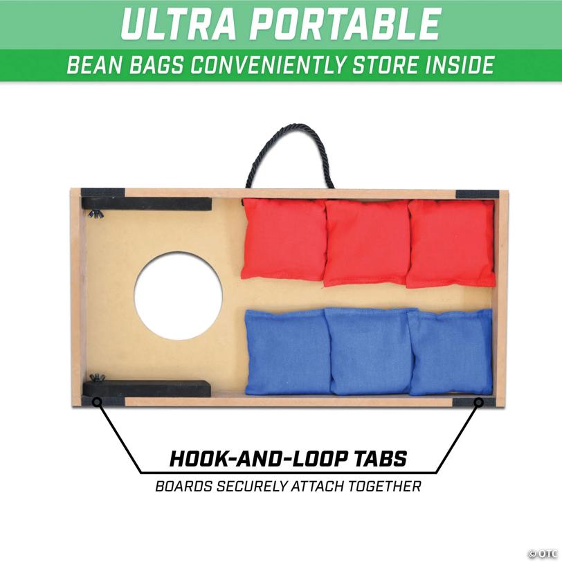 GoSports Portable Junior Size Cornhole Game Set