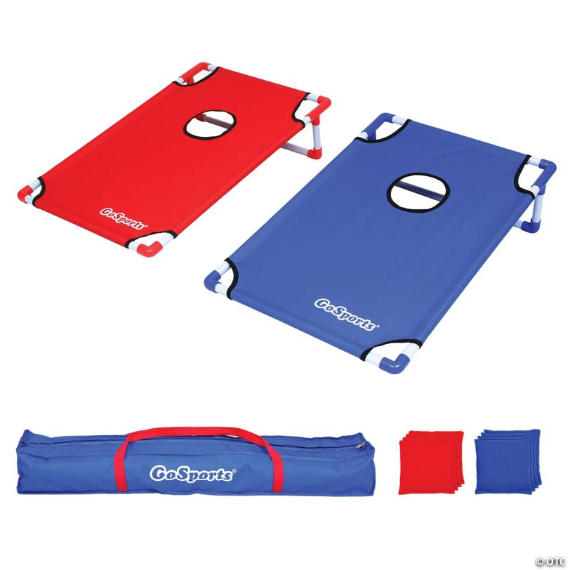 GoSports Portable PVC Framed Cornhole Game Set