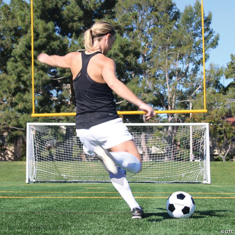 GoSports Size 5 Classic Soccer Ball with Premium Pump