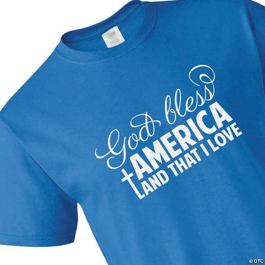 God Bless America Adults T-Shirt
