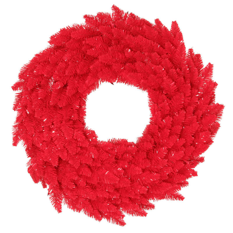 48" pre-lit fir Christmas wreath