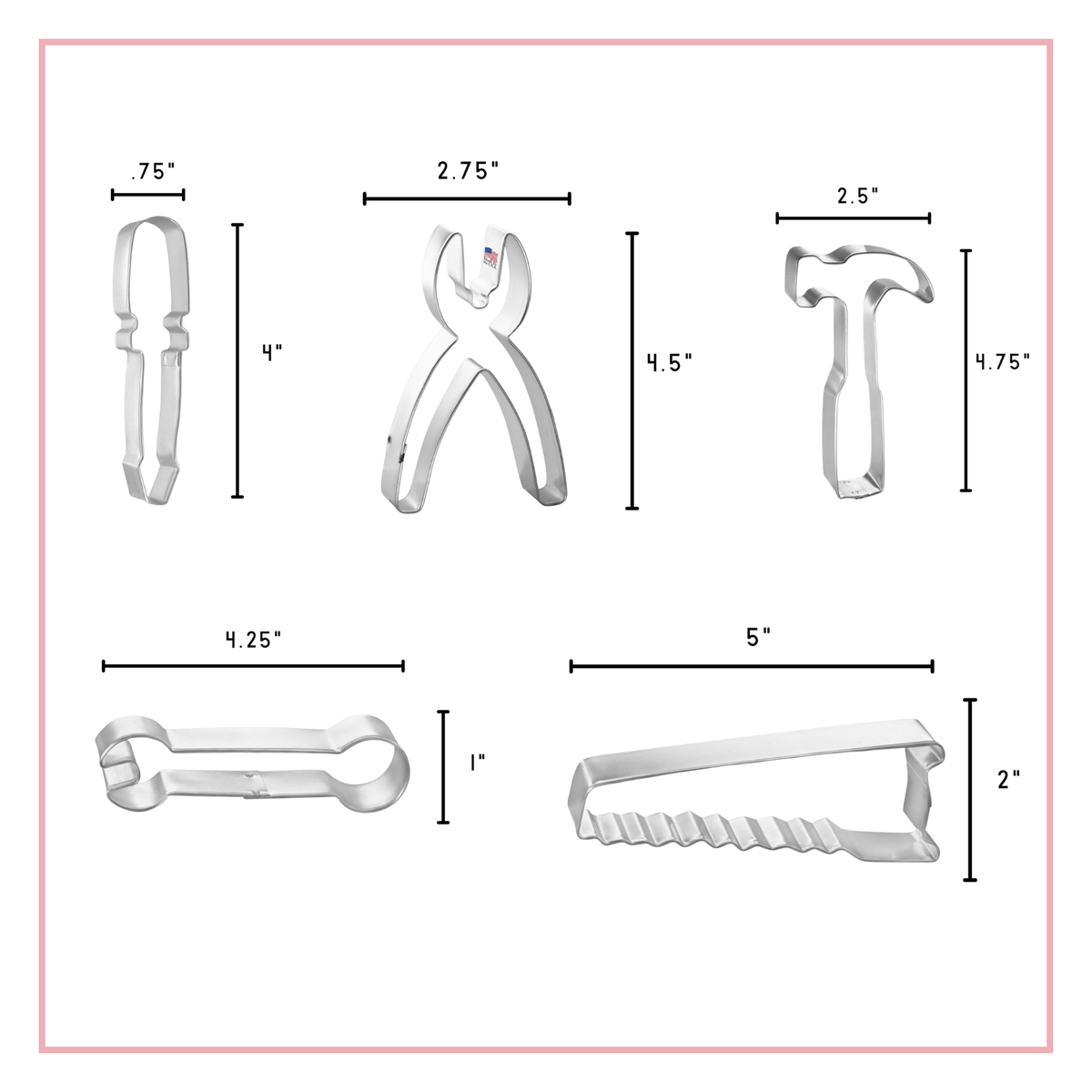 Tool Set 5 Pc. Father's Day Set HS0408