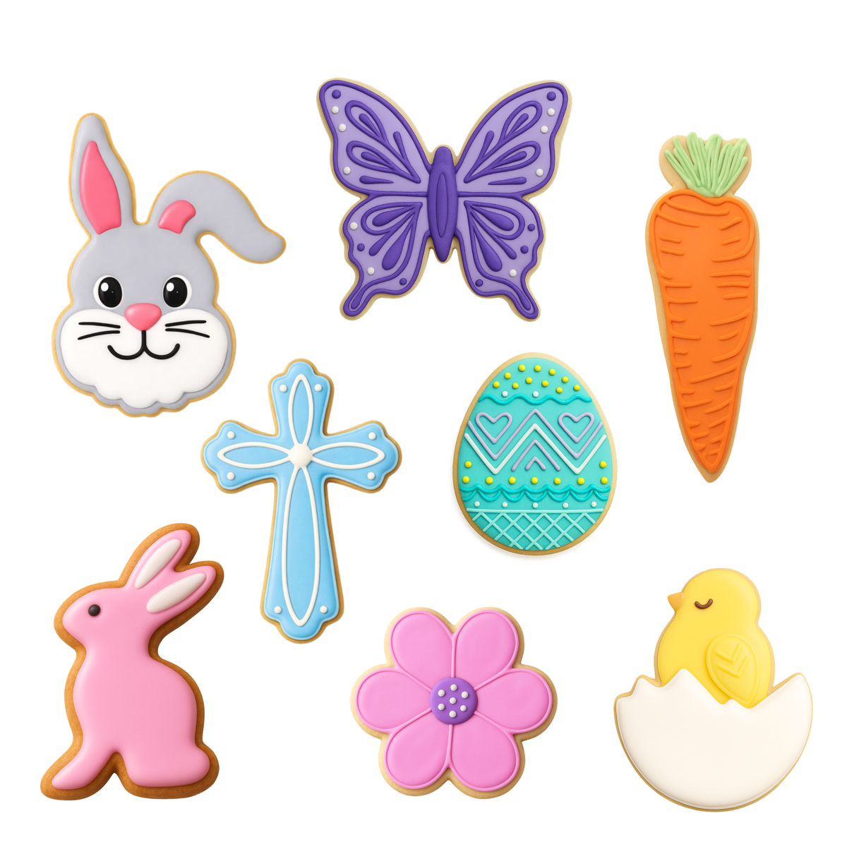 Easter Cookie Cutter 8 Pc Set HS0435