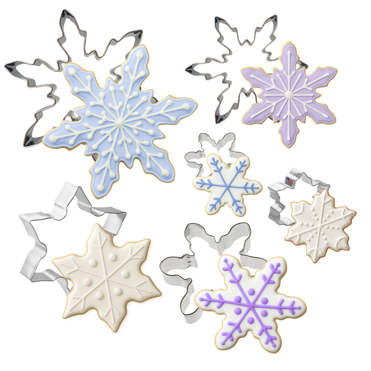 Snowflakes 6 pc. Set HS0609