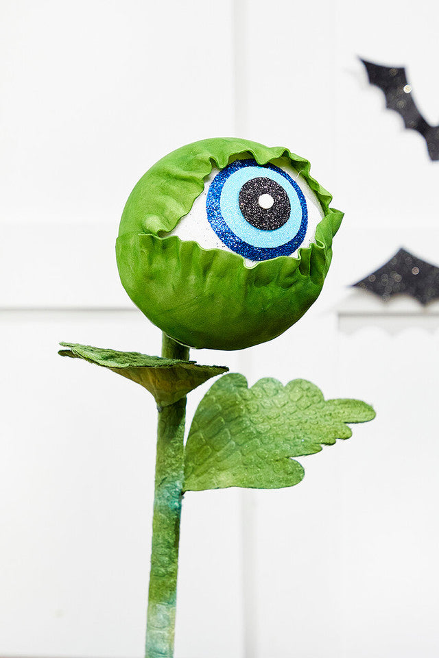 24" Carnivorous Plant Stem Unique Halloween & Botanical Decor