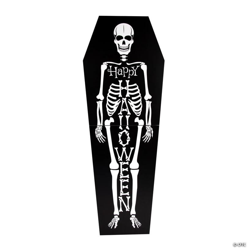 Halloween Skeleton Porch Sign