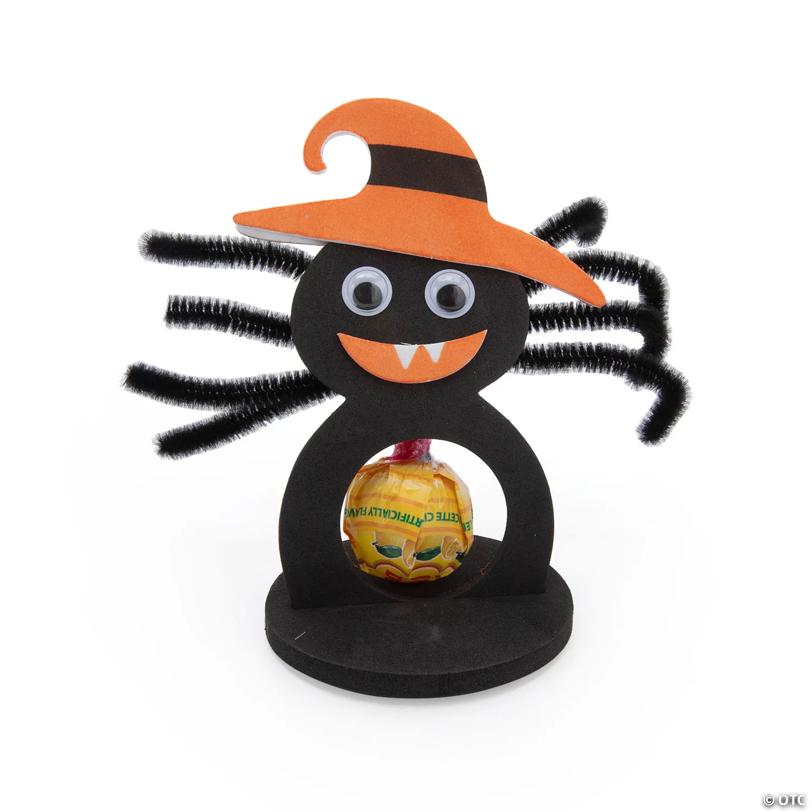 Halloween Spider Lollipop Craft Kit - Makes 12