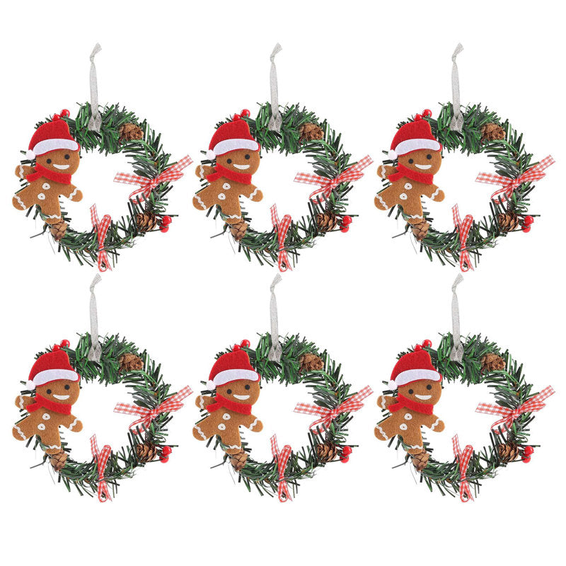 5.9" artificial wreath