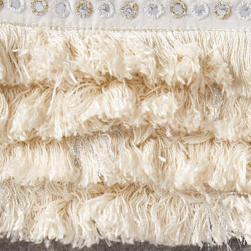 Handmade Wool Christmas Stocking - Fringe