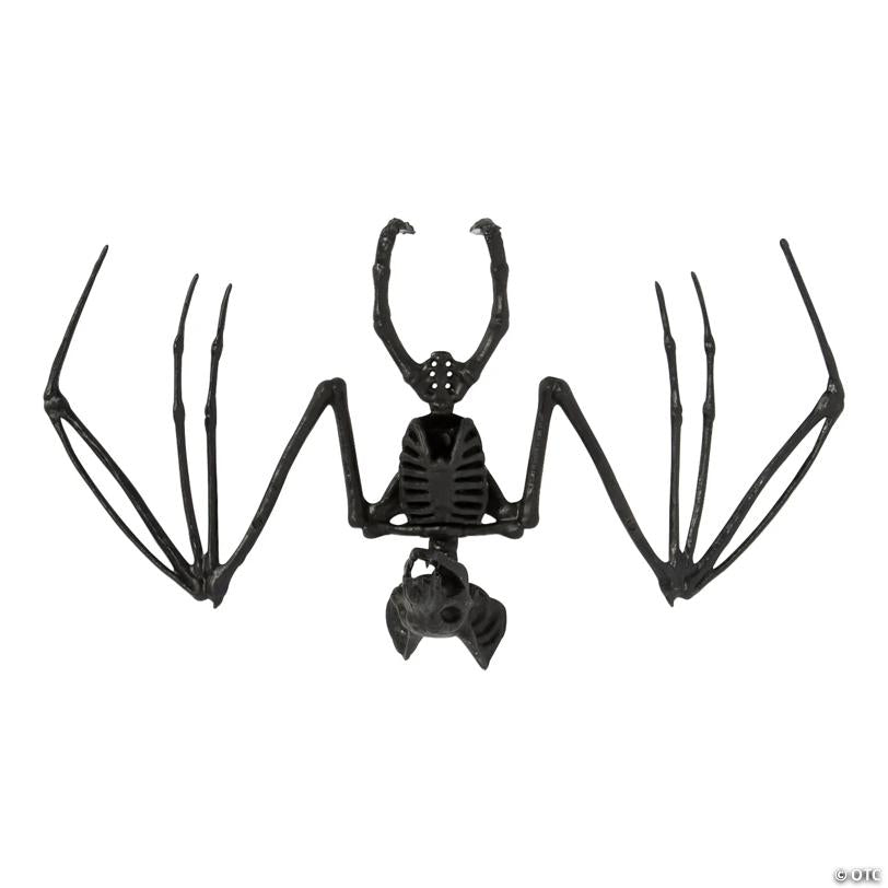 Hanging Bat Skeleton Halloween Decorations - 6 Pc.