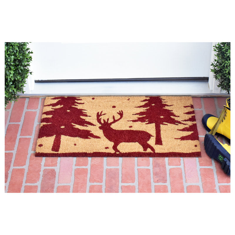 Harte Non-Slip No Pattern Christmas Doormat