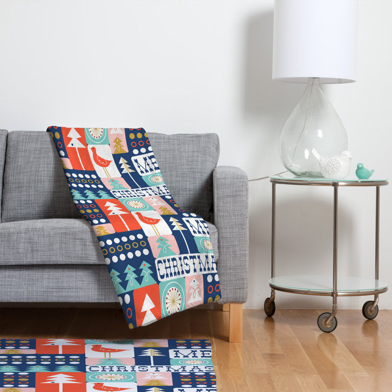 Heather Dutton Hand Woven Throw Blanket