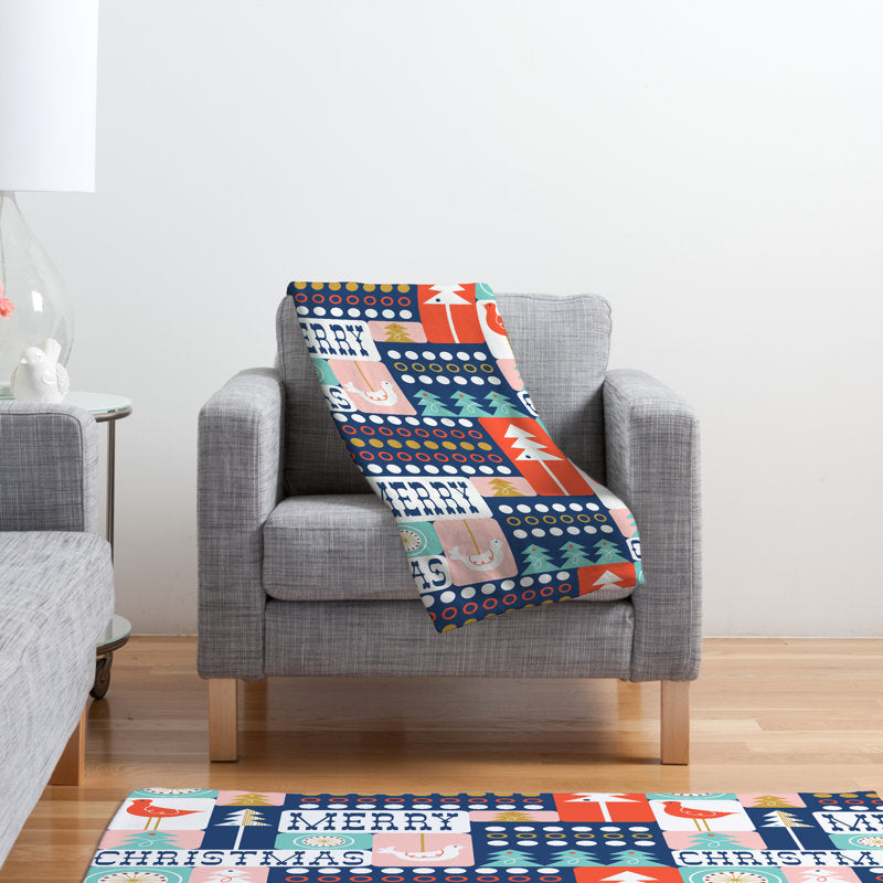 Heather Dutton Hand Woven Throw Blanket