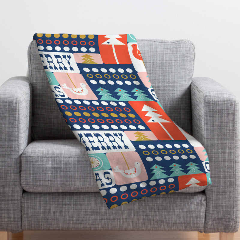 Heather Dutton Hand Woven Throw Blanket