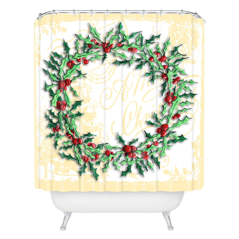 Henriksen Floral Shower Curtain