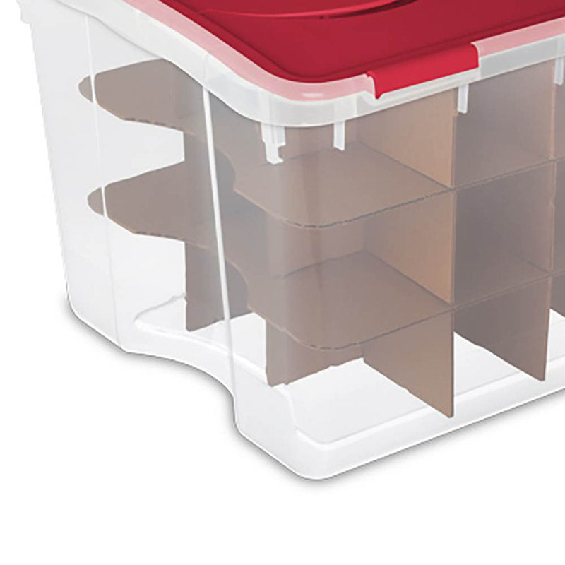 Holiday Christmas Ornament Storage