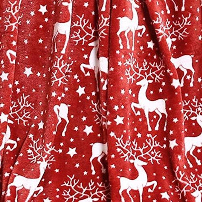 Holiday Comfort Hand Woven Throw Blanket