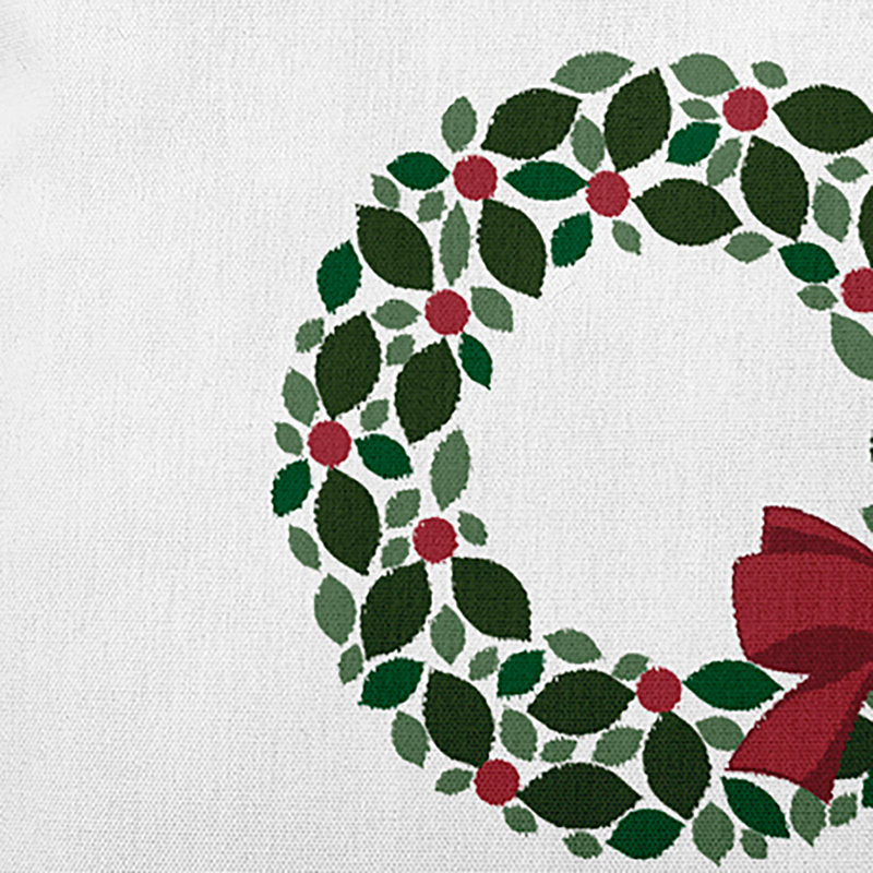 Holiday Essence Reversible Throw Pillow