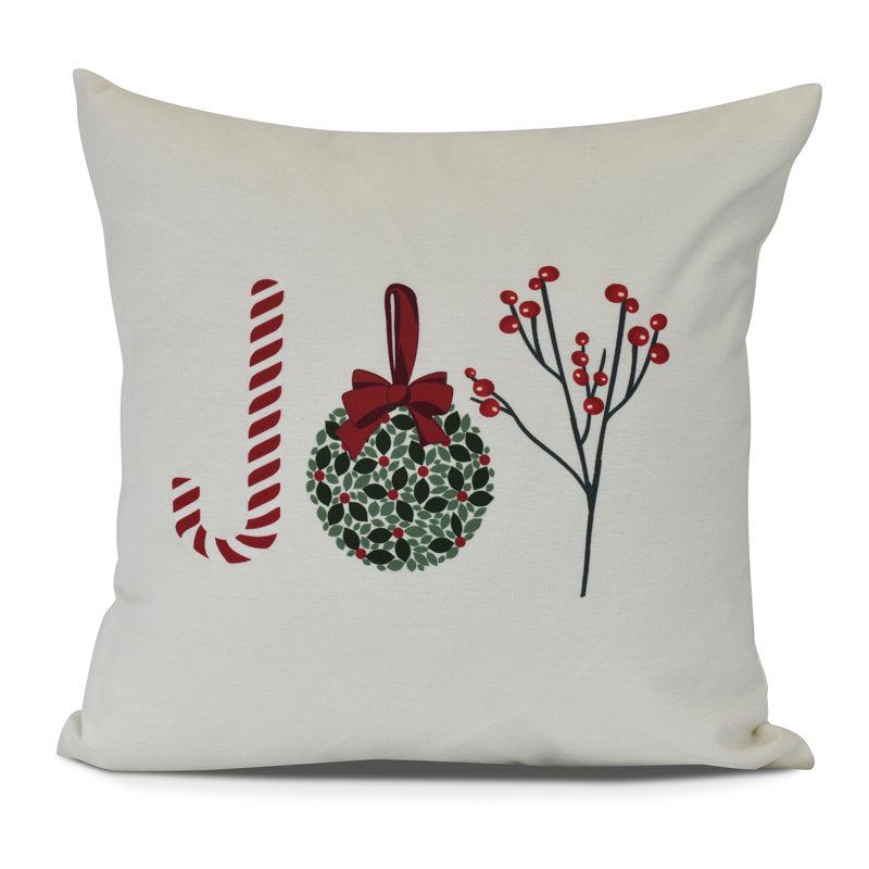 Holiday Essence Reversible Throw Pillow