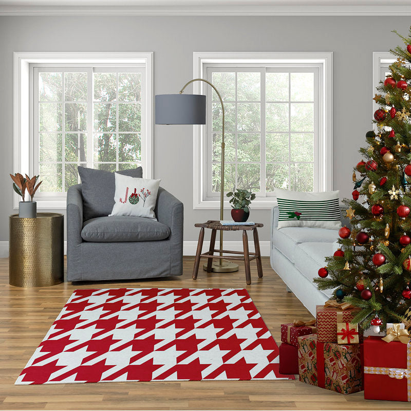 Holiday Essence Reversible Throw Pillow