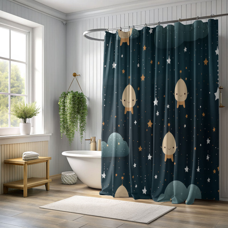 Holiday Stars - Premium Shower Curtain