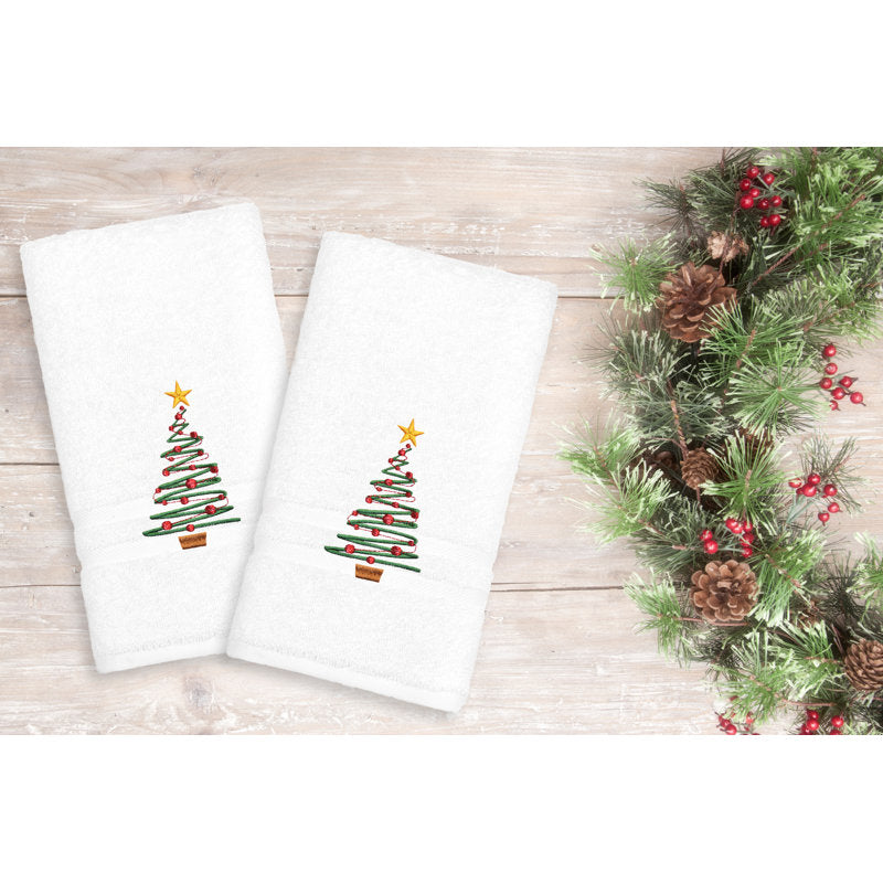 Holiday Turkish Cotton Hand Towel