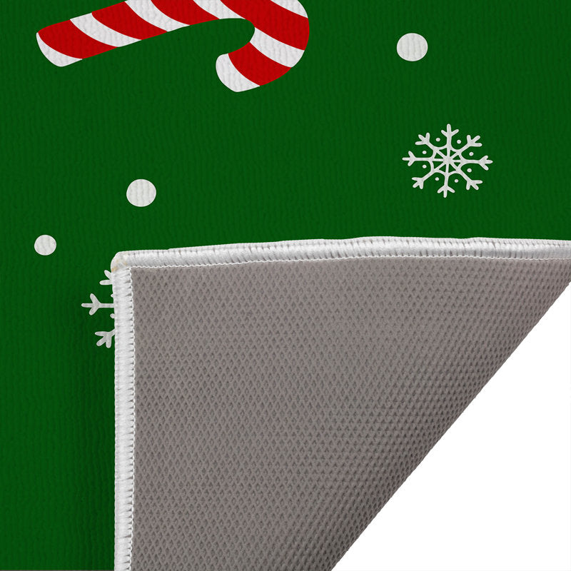 Holly Jolly Holiday Bath Mat