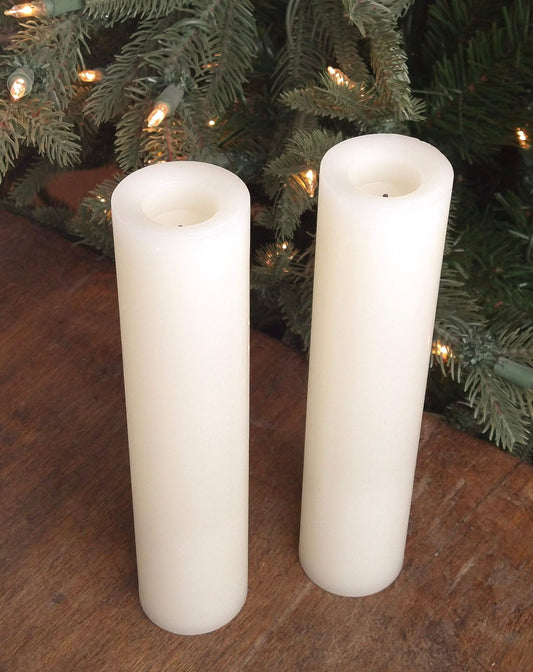 Candle Impressions Flameless Real Wax LED Candles - Set of 2
