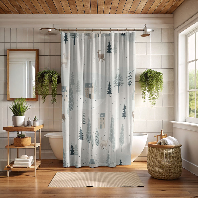 Ice Holiday - Premium Shower Curtain