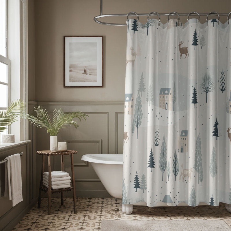 Ice Holiday - Premium Shower Curtain