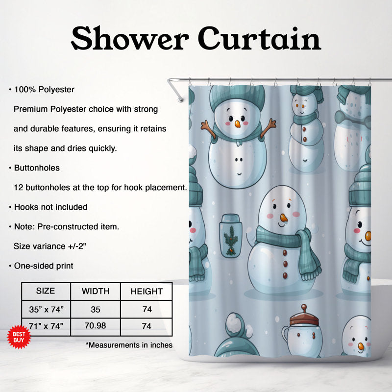 Iced Sculpture - Premium Shower Curtain