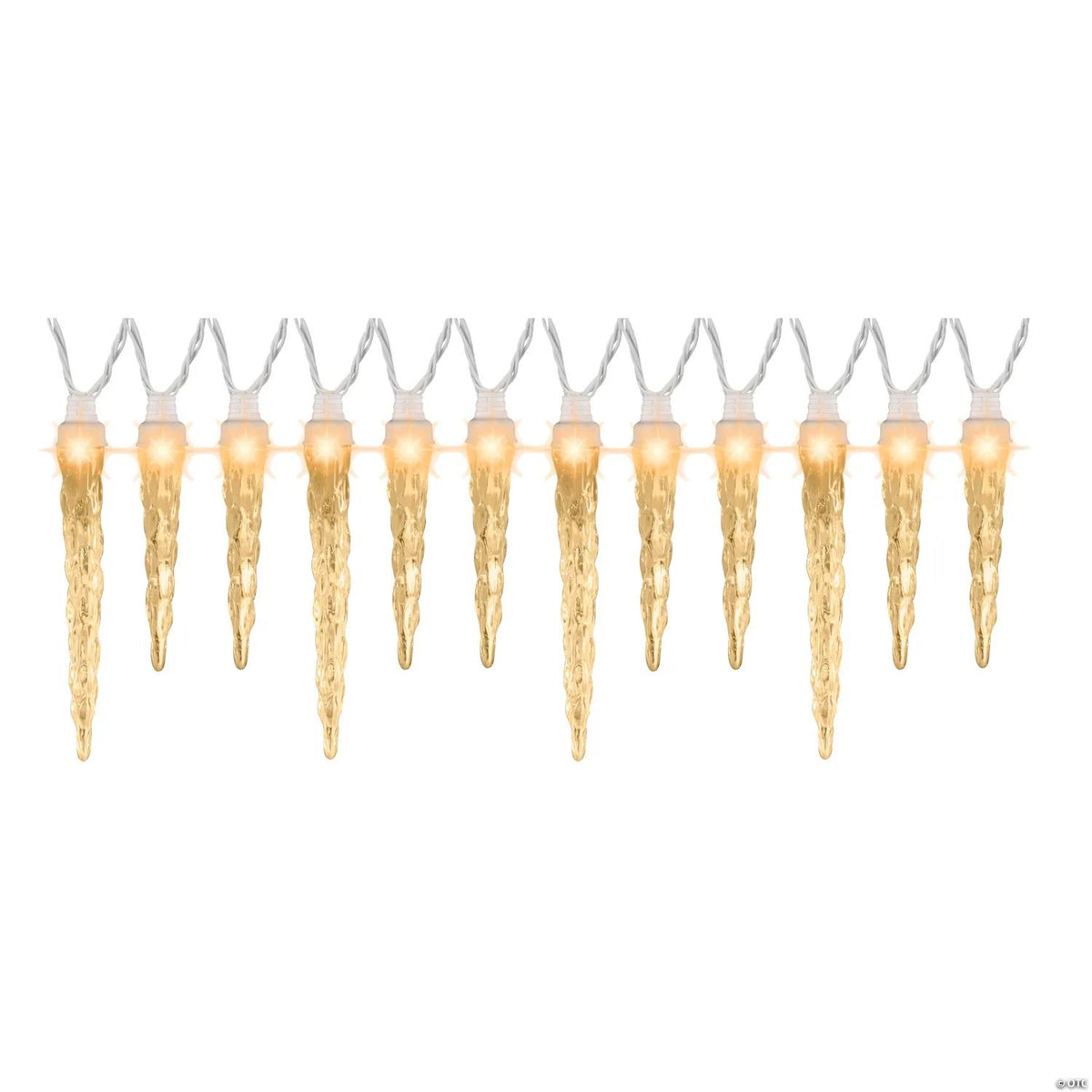Icicle-style synchro Christmas light string