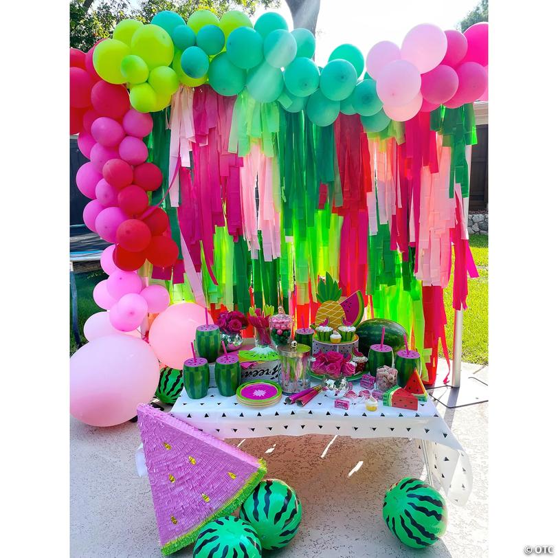 Inflatable 11" Watermelon Medium Beach Balls - 12 Pc.
