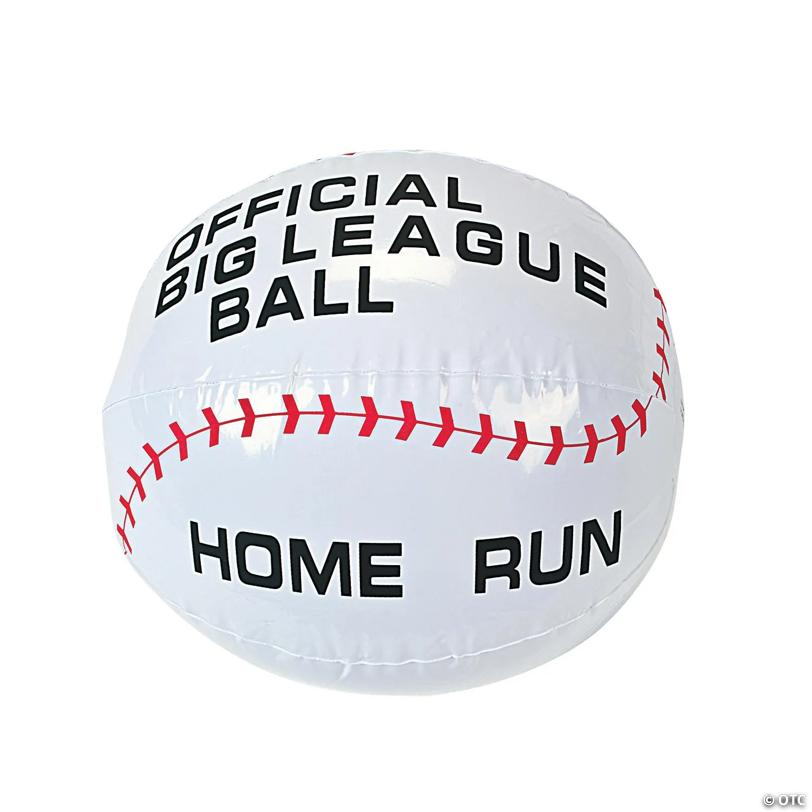 Inflatable 9" Baseballs - 12 Pc.
