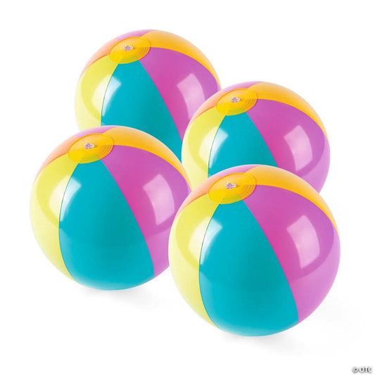 Inflatable 9" Bright Beach Ball