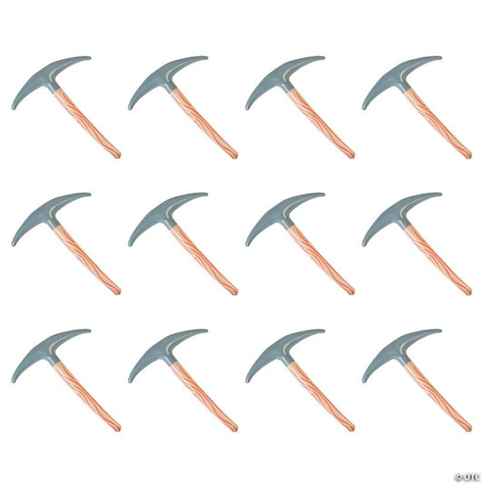 Inflatable Pickaxes - 12 Pc.