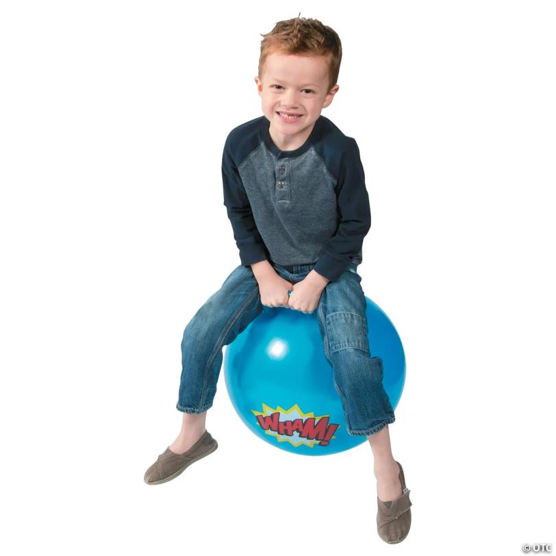 Inflatable Superhero Happy Hoppers - 6 Pc.