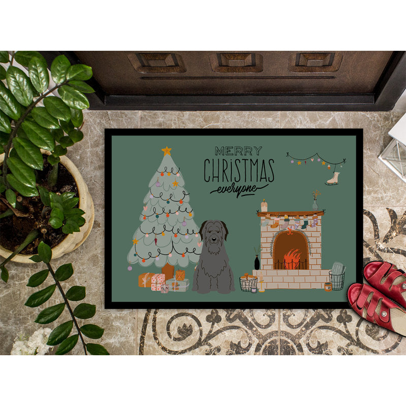 Inniss Non-Slip No Pattern Doormat
