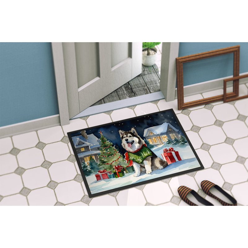 Jeanae Non-Slip Christmas Doormat
