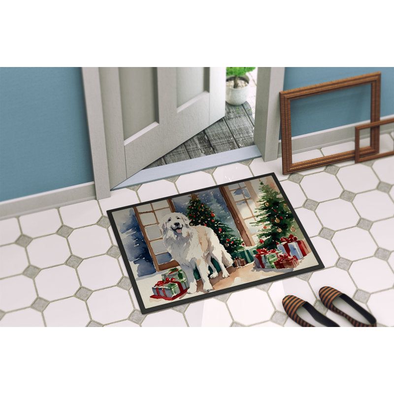 Jermeisha Non-Slip Christmas Doormat