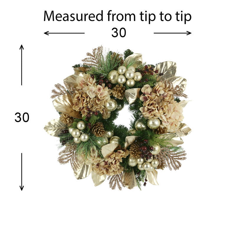 Jeyla Hydrangea 30" Wreath