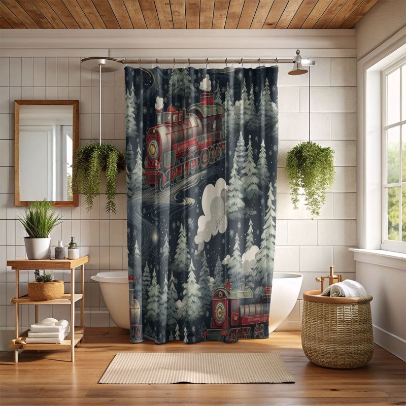 Jolly Express - Premium Shower Curtain