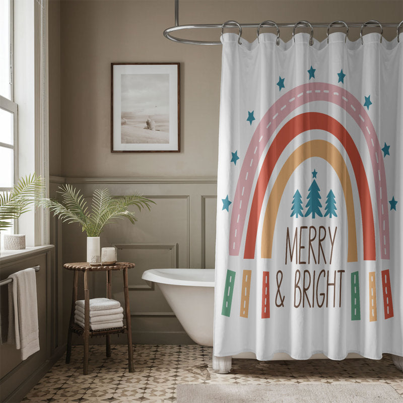 Joyful Colors - 1 Piece Standard Shower Curtain